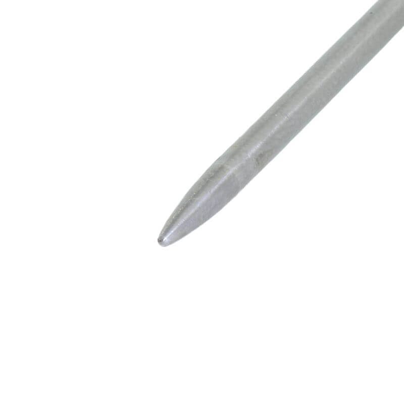 1pc 90mm Steel Paracord Needle with Screw Thread Shaft Tip