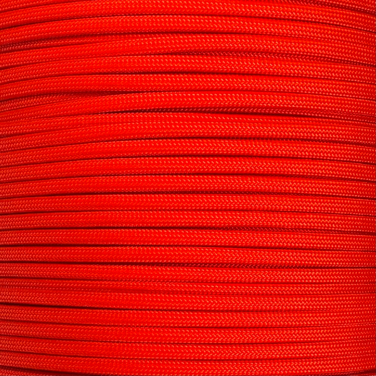 Paracord 550 de color naranja mandarina