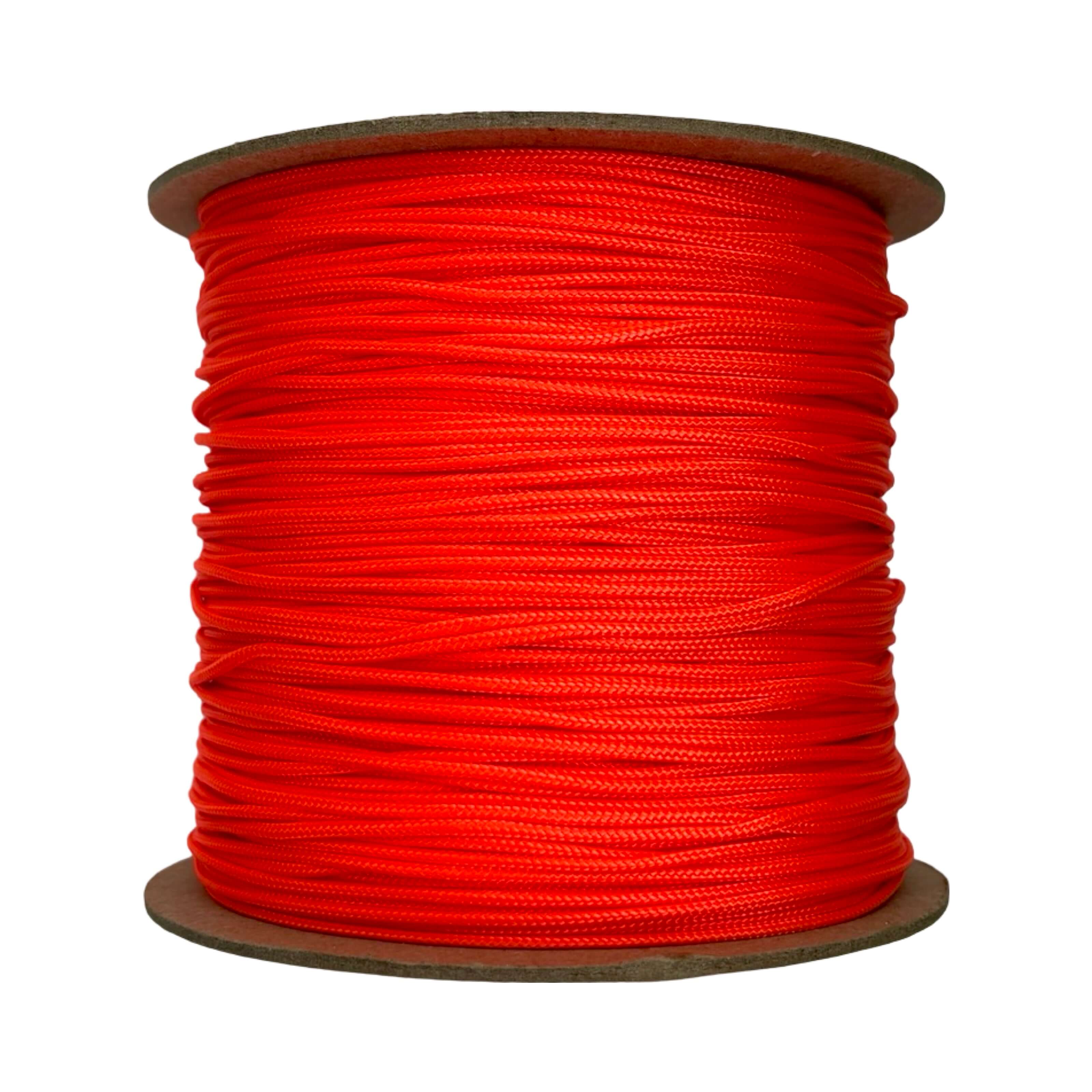 Paracord tipo I de color naranja neón