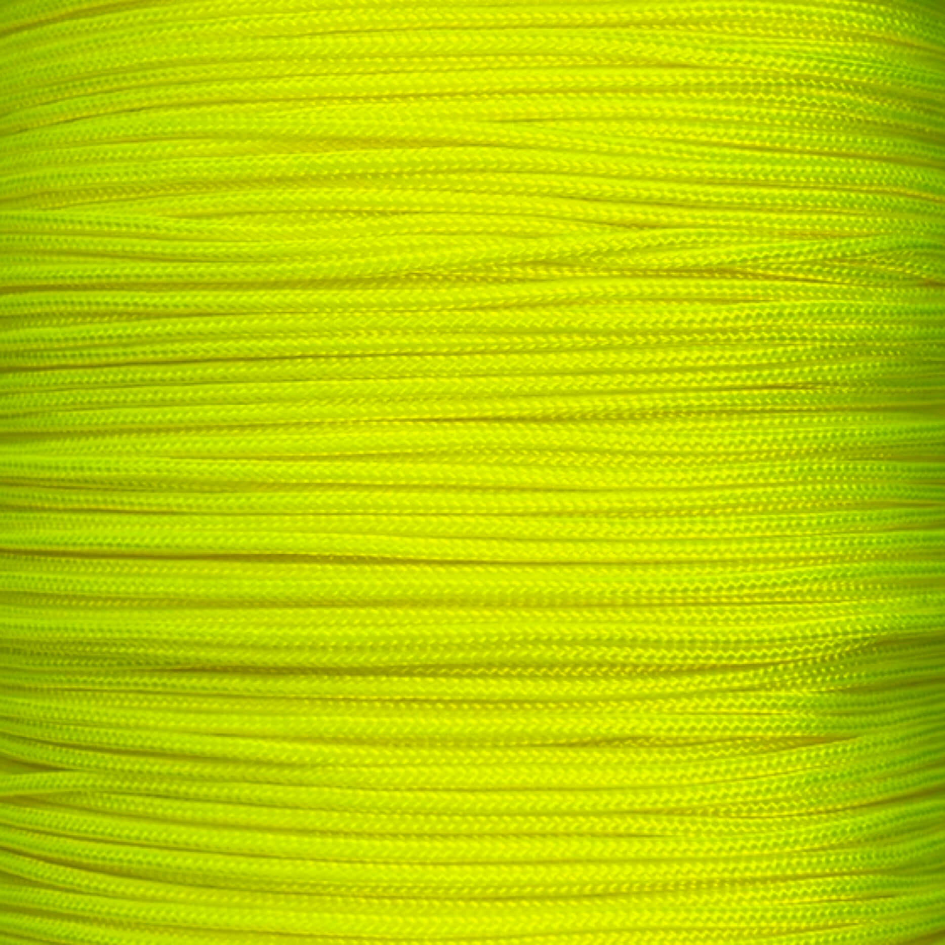 Paracord tipo I de color amarillo neón