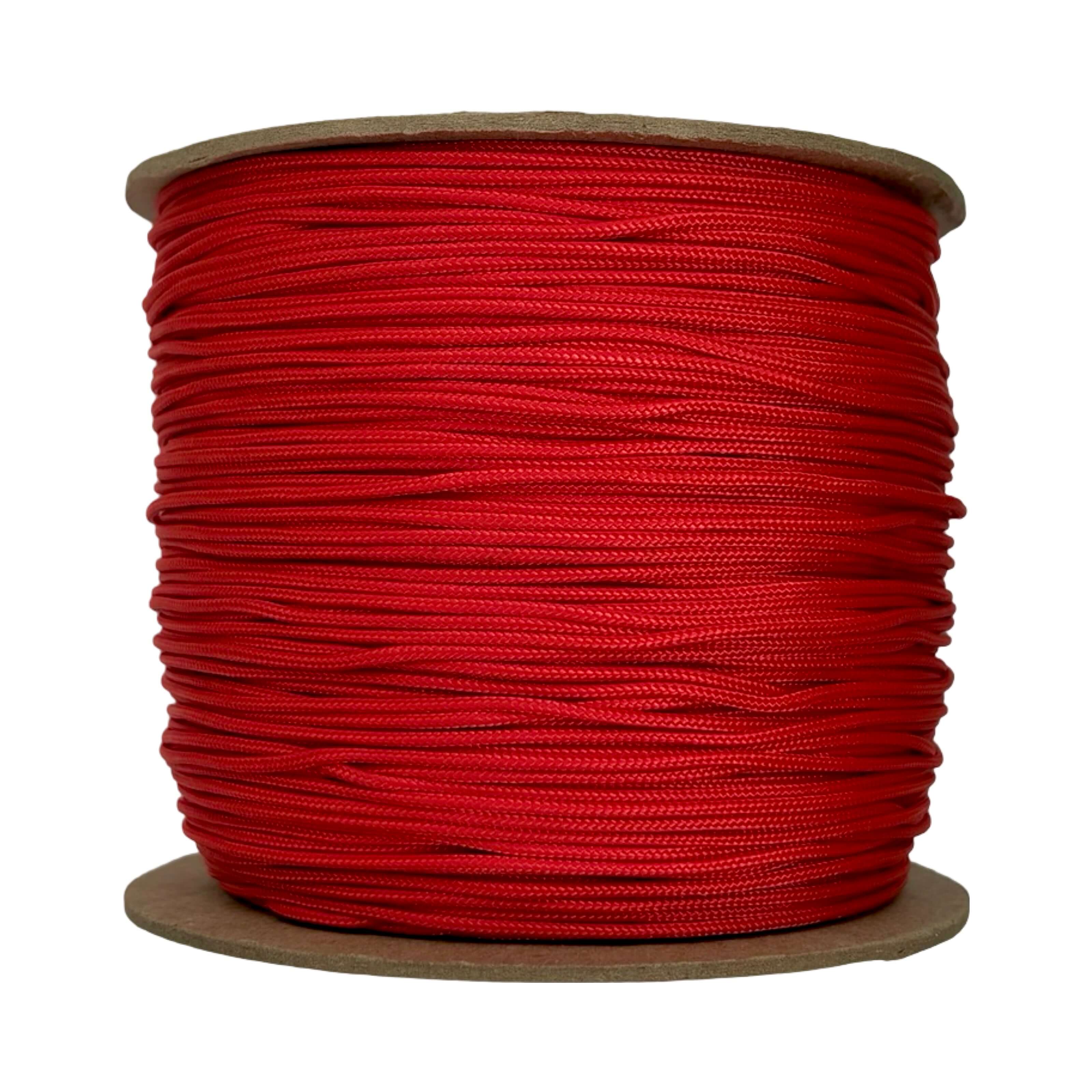 Paracord tipo I de color rojo escarlata