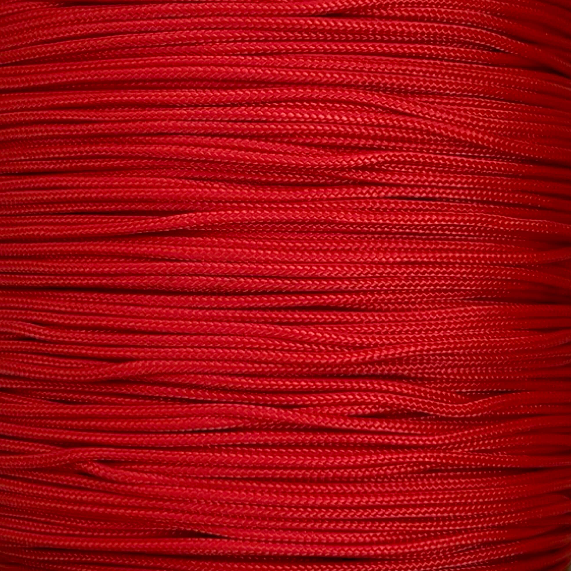 Paracord tipo I de color rojo escarlata