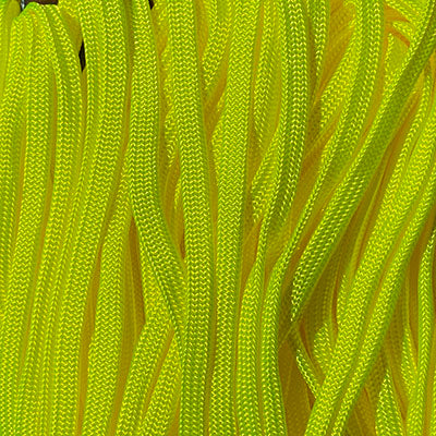 Cordón de plomo amarillo neón de 3/8 de pulgada