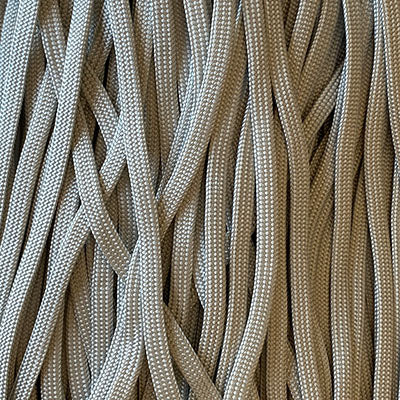 Made in USA - 3mm Type II 425 Tali Paracord Rope Parachute Cord - Charcoal  Grey