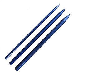 Blue Paracord Needles Three Sizes