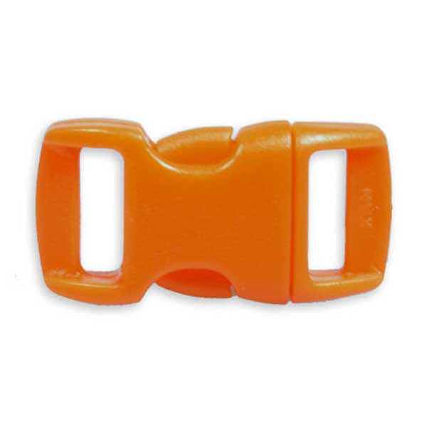 3/8" Side Release Buckle - Orange