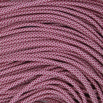 Paracord 550 color crema con diamantes fucsia