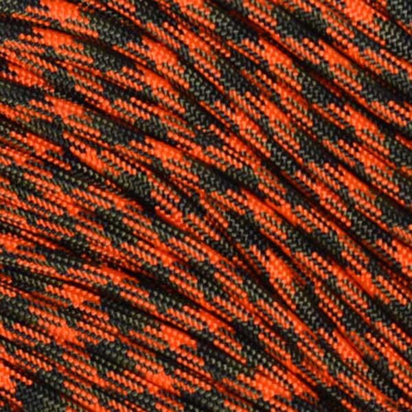 Orange Blaze Camo 550 Paracord