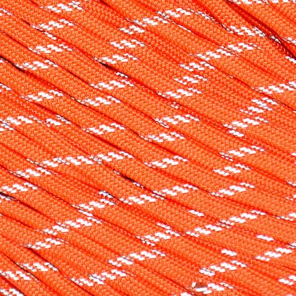 Neon Orange Reflective 550 Paracord