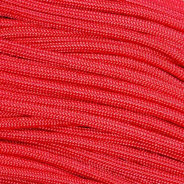 Imperial Red Coreless Paracord