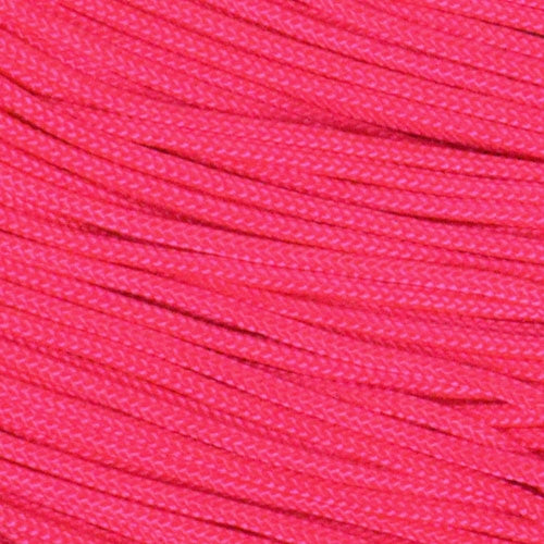 Neon Pink Type I Paracord - 100 ft